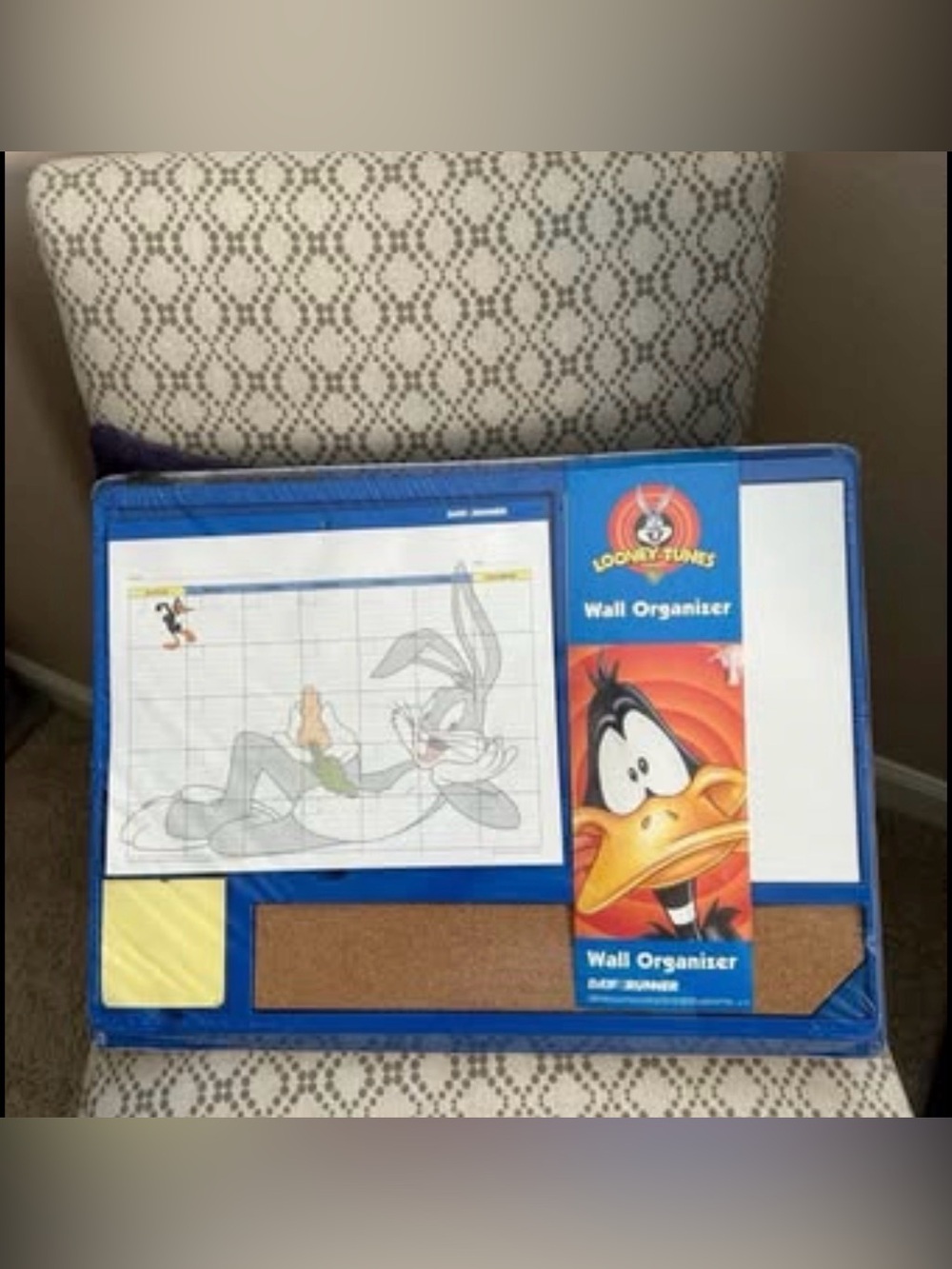 Vintage/ Retro Looney Tunes Wall Organizer Calendar